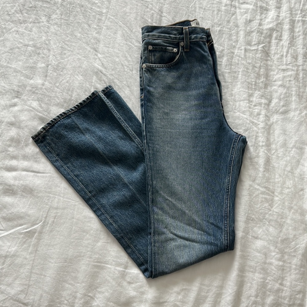 AGOLDE High rise flare jeans